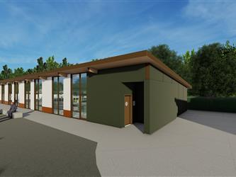 Elkhorn Village School Modernization Rendering