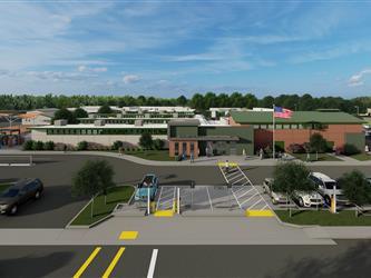Elkhorn Village School Modernization Rendering