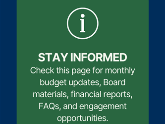Stay Informed Text graphic