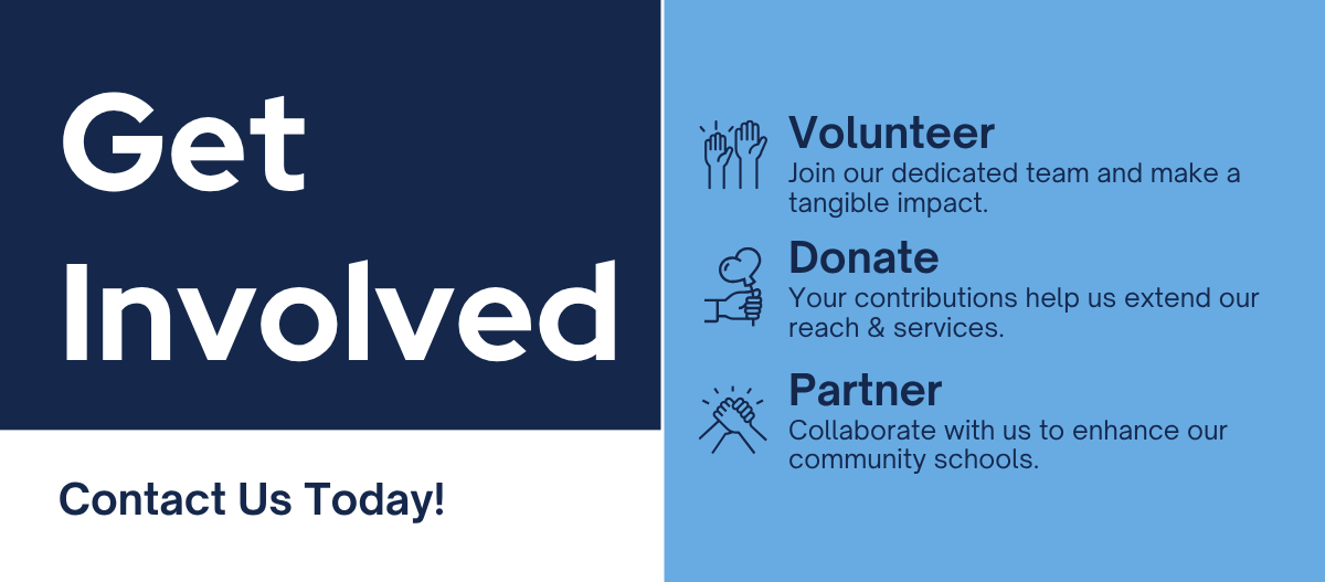 Get involved text graphic.