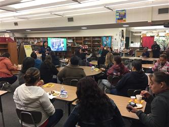 Riverbank Principal Coffee group photo