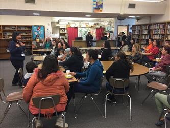 Riverbank Principal Coffee group photo