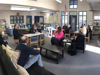 Southport Principal Coffee group photo